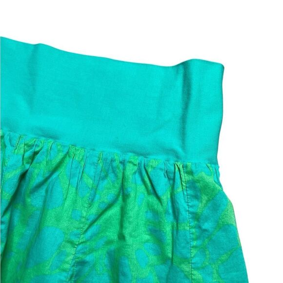 J. Crew Green Knee-Length A-Line Skirt Green Size Small - Picture 3 of 5